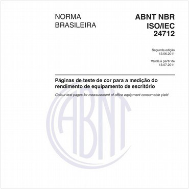 NBRISO/IEC24712 de 06/2011