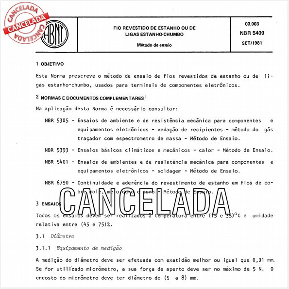 Fio revestido de estanho ou de ligas estanho-chumbo - Ensaios