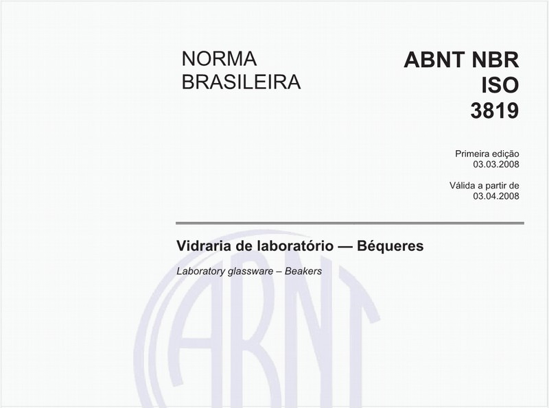Vidraria de laboratório - Béqueres