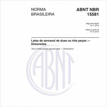 NBR15581 de 11/2010