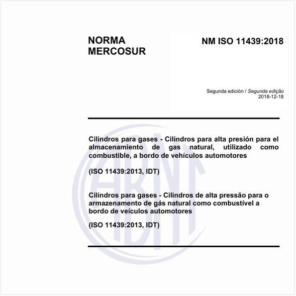 Cilindros para gas - Cilindros para alta presión, instalados en vehículos automotores que utilizan como combustible gas natural comprimido