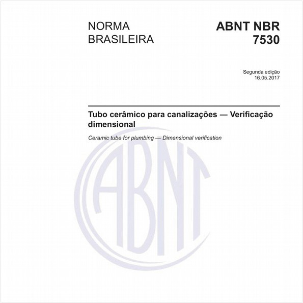 NBR7530 de 05/2017