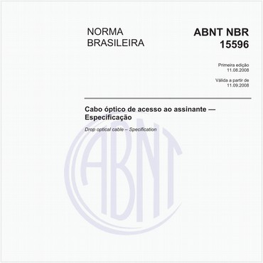 NBR15596 de 08/2008