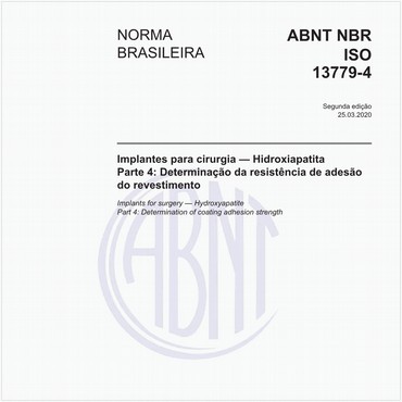 NBRISO13779-4 de 03/2020