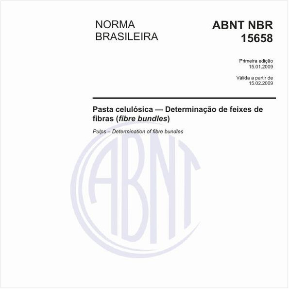 Pasta celulósica - Determinação de feixes de fibras (fibre bundles)