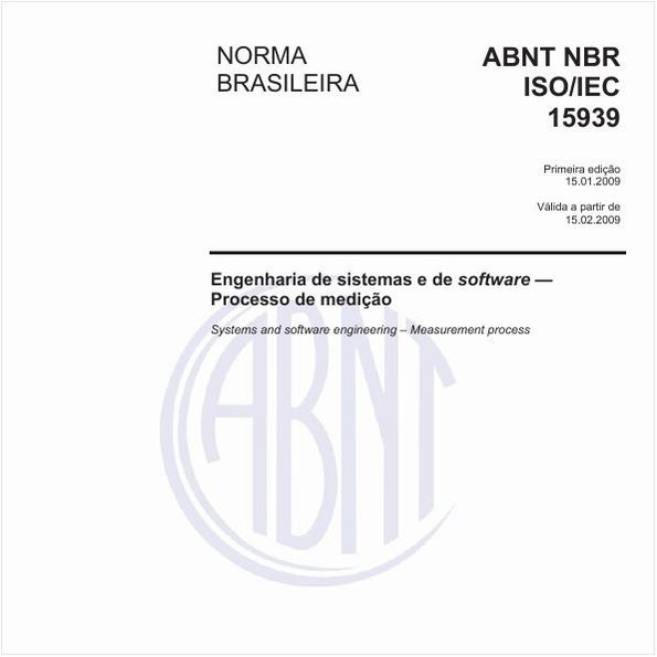Engenharia de sistemas e de software - Processo de medição