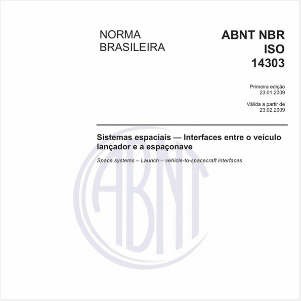 Sistemas espaciais - Interfaces entre o veículo lançador e a espaçonave
