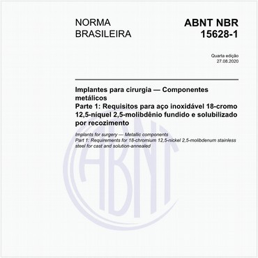 NBR15628-1 de 08/2020
