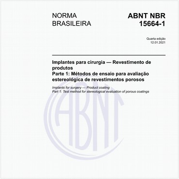 NBR15664-1 de 01/2021