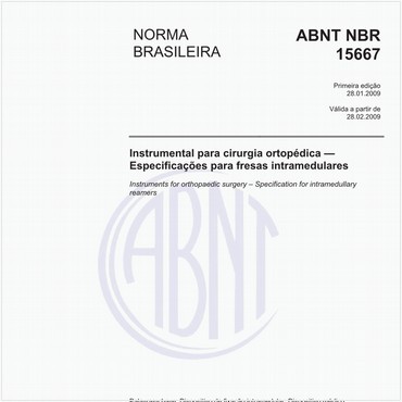 NBR15667 de 01/2009