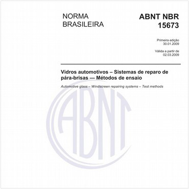 NBR15673 de 01/2009