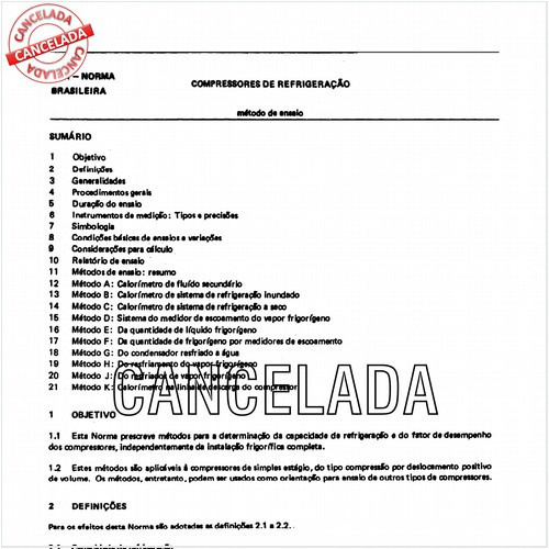 Compressores de refrigeração