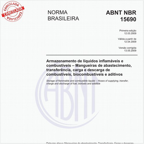 Mangueiras de abastecimento, transferência, carga e descarga de combustíveis, biocombustíveis e aditivos