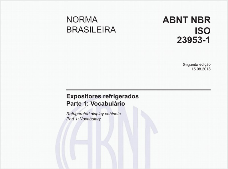 Expositores refrigerados - Parte 1: Vocabulário