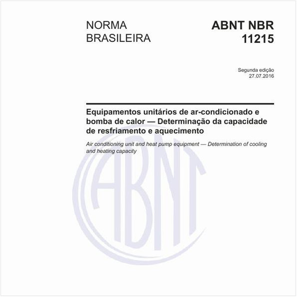 Equipamentos unitários de ar-condicionado e bomba de calor - Determinação da capacidade de resfriamento e aquecimento