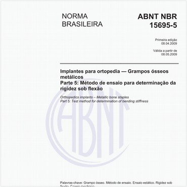 NBR15695-5 de 04/2009