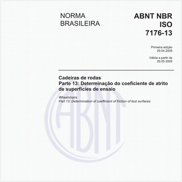NBRISO7176-13 de 04/2009