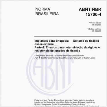 NBR15700-4 de 05/2009