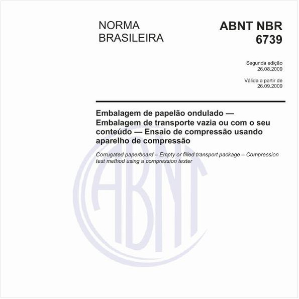 Embalagem de papelão ondulado — Embalagem de transporte vazia ou com o seu conteúdo — Ensaio de compressão usando aparelho de compressão