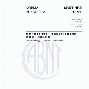 NBR15730 de 07/2012