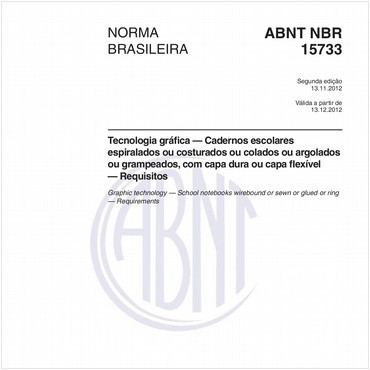 NBR15733 de 11/2012