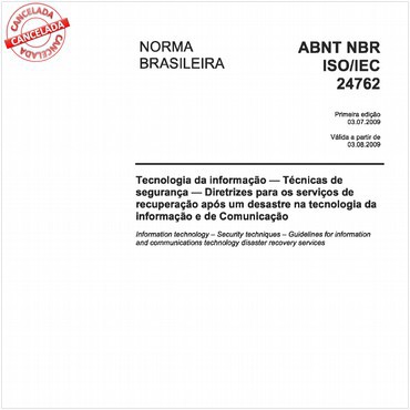 NBRISO/IEC24762 de 07/2009