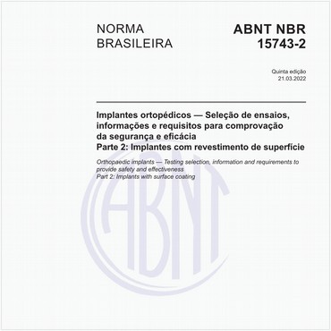 NBR15743-2 de 03/2022