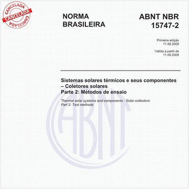 NBR15747-2 de 08/2009