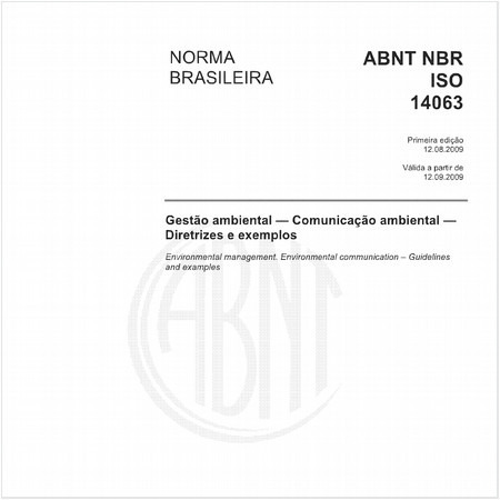 Gestão ambiental - Comunicação ambiental - Diretrizes e exemplos
