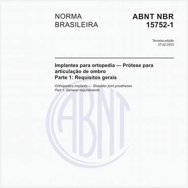 NBR15752-1 de 02/2023
