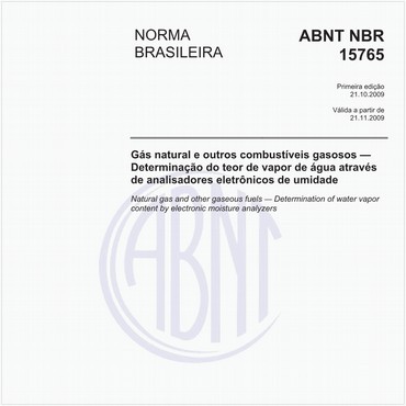 NBR15765 de 10/2009