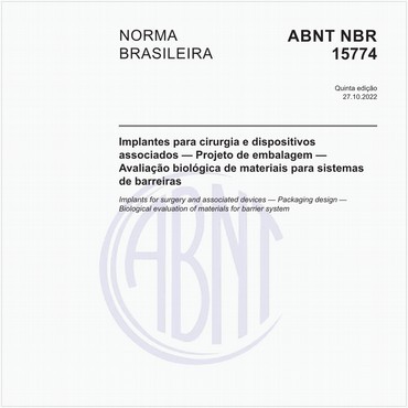 NBR15774 de 10/2022