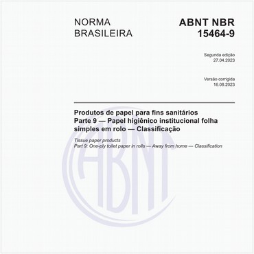 NBR15464-9 de 04/2023