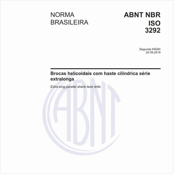 Brocas helicoidais com haste cilíndrica série extralonga