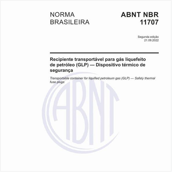 Recipiente transportável para gás liquefeito de petróleo (GLP) - Dispositivo térmico de segurança