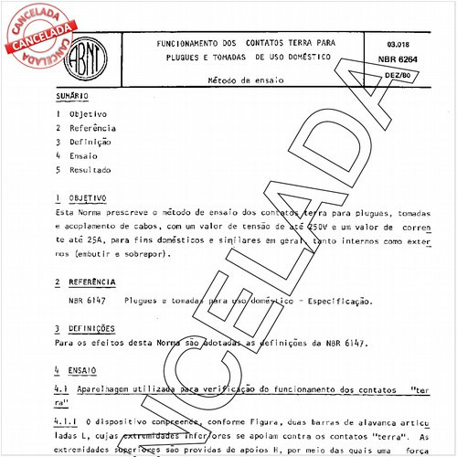 Funcionamento dos contatos-terra para plugues e tomadas de uso doméstico 