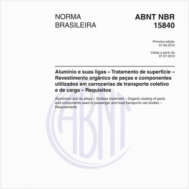 NBR15840 de 06/2010