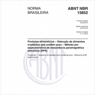 NBR15852 de 06/2010