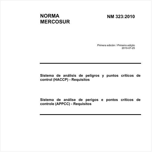 Sistema de análise de perigos e pontos críticos de controle (APPCC) - Requisitos