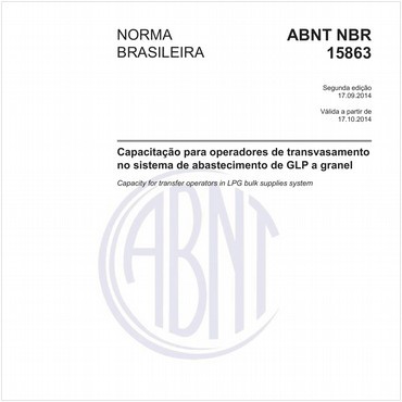 NBR15863 de 09/2014
