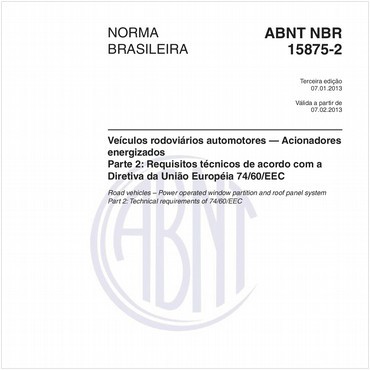 NBR15875-2 de 01/2013