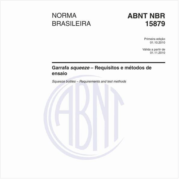 Garrafa squeeze – Requisitos e métodos de ensaio