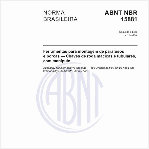 Ferramentas para montagem de parafusos e porcas — Chaves de roda maciças e tubulares, com manípulo
