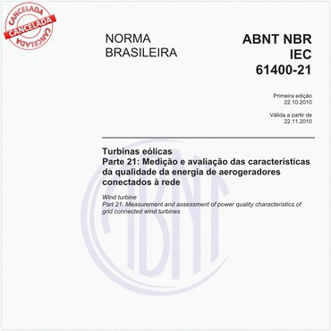 NBRIEC61400-21 de 10/2010