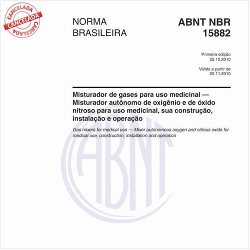 Misturador de gases para uso medicinal — Misturador autônomo de oxigênio e de óxido nitroso para uso medicinal, sua construção, instalação e operação