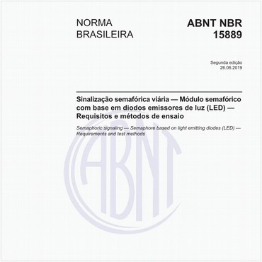 NBR15889 de 06/2019