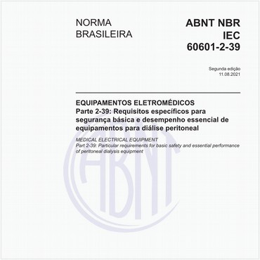 NBRIEC60601-2-39 de 08/2021