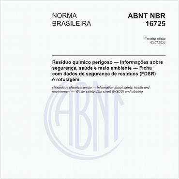 NBR16725 de 08/2014