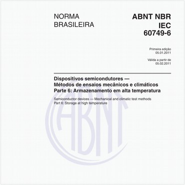 NBRIEC60749-6 de 01/2011