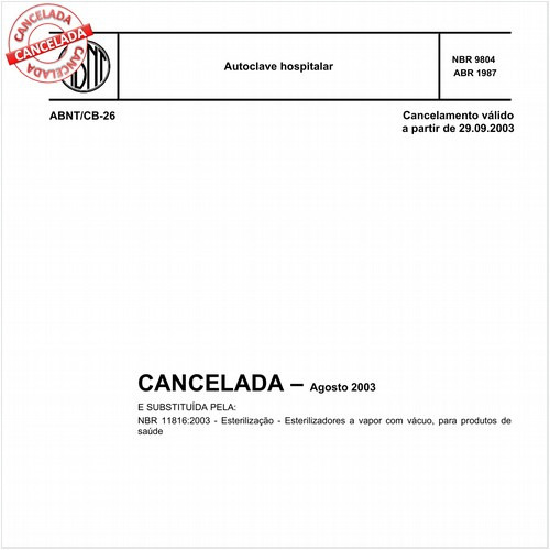 Autoclave hospitalar